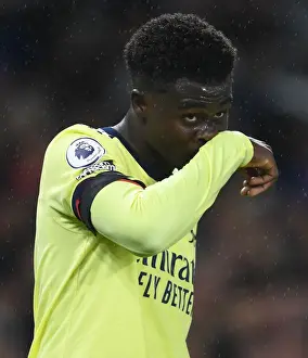 Brighton And Hove Albion V Arsenal 2021-22 Prints: Bukayo Saka Shines: Arsenal's Victory Over Brighton in Premier League 2021-22