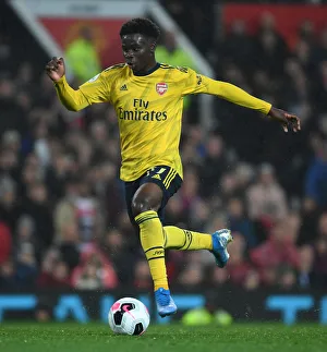 Manchester United V Arsenal 2019-20 Prints: Bukayo Saka Shines: Manchester United vs. Arsenal, Premier League 2019-20