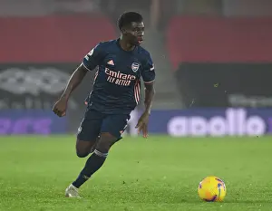 Bukayo Saka Shines in Empty Southampton Stadium: Arsenal's Premier League Victory, 2020-21