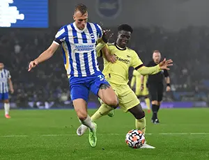 Bukayo Saka vs Dan Burn: Intense Battle in Brighton & Hove Albion vs Arsenal Premier League Clash