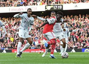 Bukayo Saka vs. Liverpool: Clash at the Emirates - Arsenal's Star Wings Battle in the Premier League