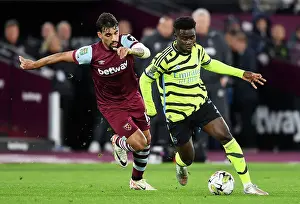 Bukayo Saka vs. Lucas Paqueta: A Carabao Cup Battle at London Stadium