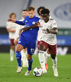 Bukayo Saka vs Marc Albrighton: A Fight for Supremacy in the Carabao Cup Showdown at The King Power Stadium