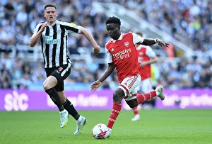Bukayo Saka vs Newcastle: Intense Battle at St. James Park - Arsenal vs Newcastle United, Premier League 2022-23
