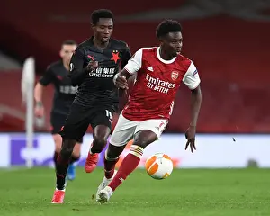 Bukayo Saka vs. Oscar Dorley: A Europa League Showdown in Empty Emirates Stadium