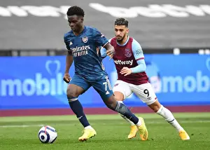 Bukayo Saka's Agile Moves: Arsenal's Empty-Stadium Triumph Over West Ham, Premier League 2020-21