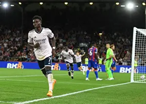Crystal Palace V Arsenal 2022-23 Prints: Bukayo Saka's Brace: Arsenal's 2-0 Victory Over Crystal Palace (2022-23)