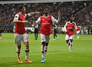 Eintracht Frankfurt V Arsenal 2019-20 Prints: Bukayo Saka's Brace: Arsenal's Europa League Triumph Over Eintracht Frankfurt (September 19)