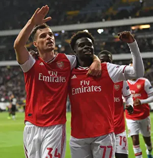 Eintracht Frankfurt V Arsenal 2019-20 Prints: Bukayo Saka's Brace: Arsenal's Europa League Triumph over Eintracht Frankfurt (September 19)