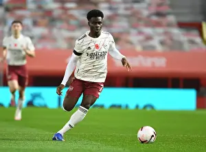 Bukayo Saka's Breakout Performance: Arsenal at Manchester United, 2020-21 Premier League (Behind Closed Doors)