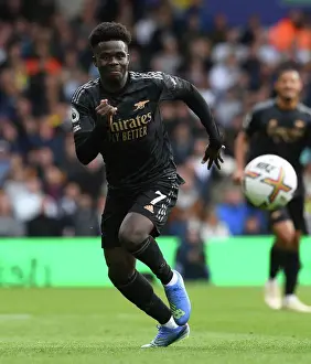 Bukayo Saka's Brilliant Performance: Arsenal FC Triumphs Over Leeds United in the Premier League 2022-23