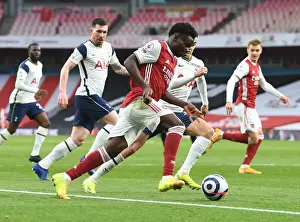Bukayo Saka's Brilliant Performance at Empty Emirates: Arsenal vs. Tottenham, Premier League 2020-21