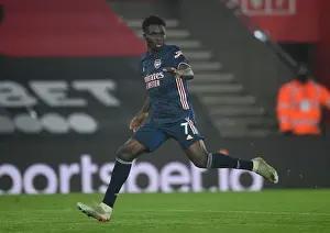 Bukayo Saka's Brilliant Performance at Empty Southampton Stadium - Arsenal's Premier League Victory 2020-21