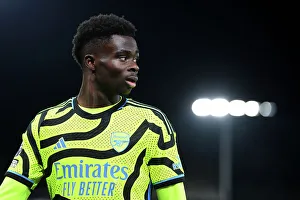 Bukayo Saka's Focus: Arsenal vs. Luton Town, Premier League 2023-24