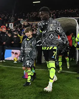Bukayo Saka's Pre-Match Moment: Luton Town vs Arsenal FC, Premier League 2023-24