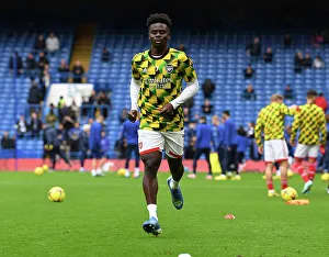 Bukayo Saka's Pre-Match Routine: Arsenal vs. Chelsea, Premier League 2022-23