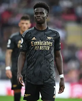 Southampton V Arsenal 2022-23 Prints: Bukayo Saka's Star Performance: Arsenal's Triumph Over Southampton in the 2022-23 Premier League