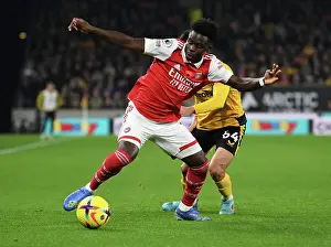 Wolverhampton Wanderers V Arsenal 2022-23 Prints: Bukayo Saka's Star Performance: Wolverhampton Wanderers vs