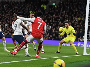 Bukayo Saka's Thrilling First Goal: Arsenal Triumphs Over Tottenham in Epic 2022-23 Premier League Match