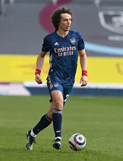 Burnley vs Arsenal: David Luiz in Premier League Action Amidst Empty Stands (2020-21)