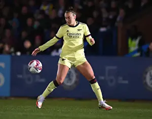 Caitlin Foord in Action: Chelsea Women vs Arsenal Women, FA WSL 2021-22