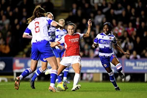 Images Dated 24th January 2024: Caitlin Foord Scores First Goal for Arsenal in Reading vs Arsenal FA Women's League Cup Match