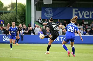 Everton Women V Arsenal Women 2022-23 Prints: Caitlin Foord Scores First Goal: Arsenal Secures Victory Over Everton in FA Women's Super League