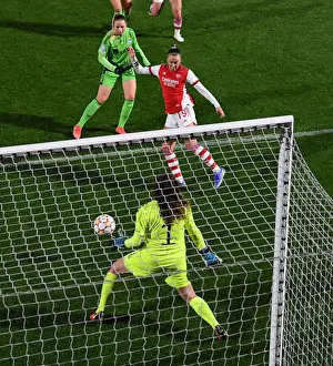 Arsenal Women V HB Koge 2021-22 Prints: Caitlin Foord Scores the Winning Goal: Arsenal Women's Champions League Victory over HB Koge