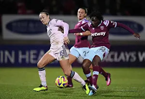 West Ham United Women V Arsenal Women 2022-23 Prints: Caitlin Foord Shines: Arsenal Women's Victory Over West Ham United