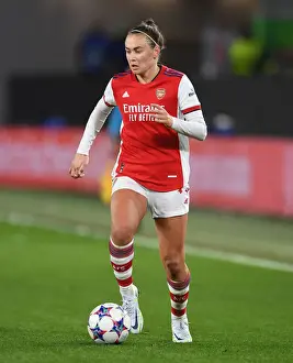 VfL Wolfsburg V Arsenal Women 2021-22 Prints: Caitlin Foord vs. VfL Wolfsburg: Arsenal Women's Champion's League Showdown