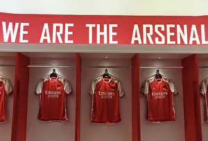 The Calm Before the Storm: Arsenal Changing Room Before Crystal Palace Clash (Premier League 2023-24)