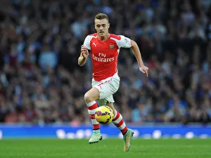 Arsenal V Burnley 2014/15 Prints: Calum Chambers: In Action for Arsenal Against Burnley, Premier League 2014/15