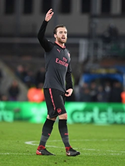 Crystal Palace V Arsenal 2017-18 Prints: Calum Chambers: In Action for Arsenal Against Crystal Palace, Premier League 2017-18