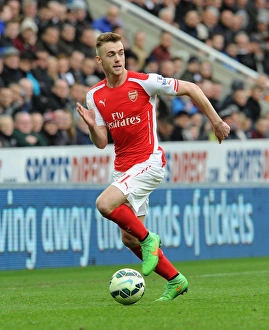 Newcastle United V Arseal 2014/15 Prints: Calum Chambers in Action: Arsenal vs. Newcastle United, Premier League 2014-2015