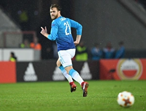 FC Koln V Arsenal 2017-18 Prints: Calum Chambers in Action: Arsenal vs. 1. FC Koln, UEFA Europa League (2017)