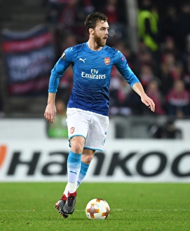 FC Koln V Arsenal 2017-18 Prints: Calum Chambers in Action: Arsenal vs. 1. FC Koln, UEFA Europa League (2017)