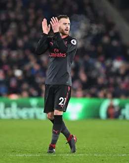 Crystal Palace V Arsenal 2017-18 Prints: Calum Chambers in Action: Arsenal vs. Crystal Palace, Premier League (2017-18)