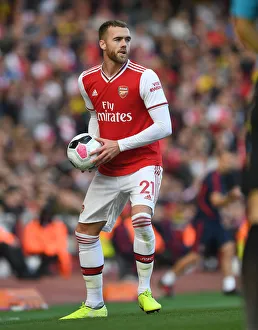 Calum Chambers in Action: Arsenal vs. AFC Bournemouth, Premier League 2019-20