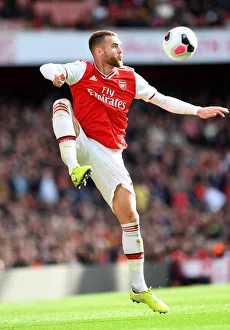 Calum Chambers in Action: Arsenal vs. AFC Bournemouth, Premier League 2019-20