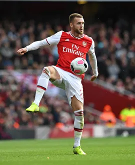 Calum Chambers in Action: Arsenal vs. AFC Bournemouth, Premier League 2019-20