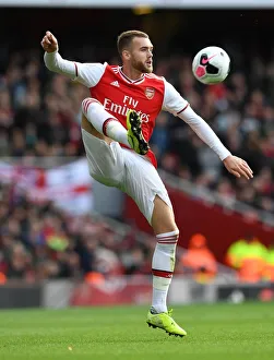 Calum Chambers in Action: Arsenal vs. AFC Bournemouth, Premier League 2019-20