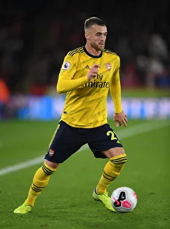 Calum Chambers in Action: Arsenal vs. Sheffield United, Premier League 2019-20