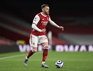 Calum Chambers in Action: Arsenal vs. Everton, Premier League 2020-21