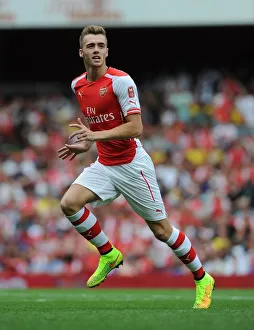 Arsenal V Benfica 2014-15 Prints: Calum Chambers in Action: Arsenal vs Benfica, Emirates Cup 2014