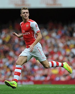 Arsenal V Benfica 2014-15 Prints: Calum Chambers in Action: Arsenal vs Benfica, Emirates Cup 2014