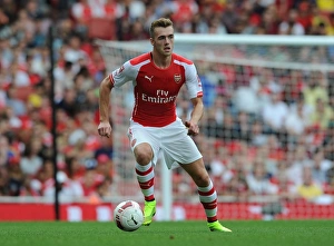 Arsenal V Benfica 2014-15 Prints: Calum Chambers in Action: Arsenal vs Benfica, Emirates Cup 2014