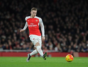 Arsenal V Bournemouth 2015-16 Prints: Calum Chambers in Action: Arsenal vs Bournemouth, Premier League 2015-16