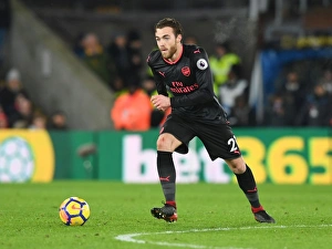 Crystal Palace V Arsenal 2017-18 Prints: Calum Chambers in Action: Arsenal vs Crystal Palace, Premier League 2017-18