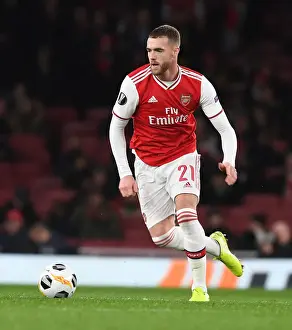 Calum Chambers in Action: Arsenal vs Eintracht Frankfurt - UEFA Europa League 2019-20