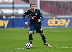 Calum Chambers in Action: Arsenal vs West Ham United, Premier League 2021